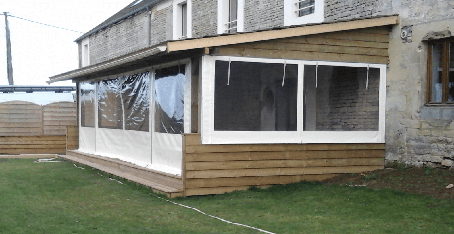 Fabrication Bâches pour Mobil'Home - Durand Location